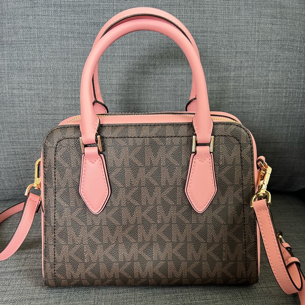 NWT MICHAEL KORS AYDEN MEDIUM DOME SATCHEL HANDBAG - Picture 8 of 8